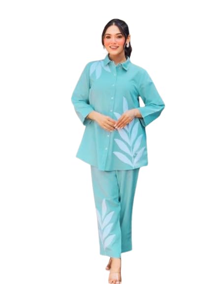 JALTHER Women Designer Co-ERD Set in Heavy Embroidery Rayon Kurta with Palazzo Set_1009